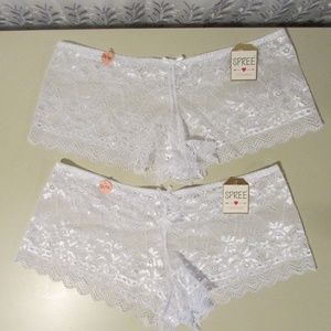 Plus Size 3x/4x White Panty Lot of 2 Price FIRM